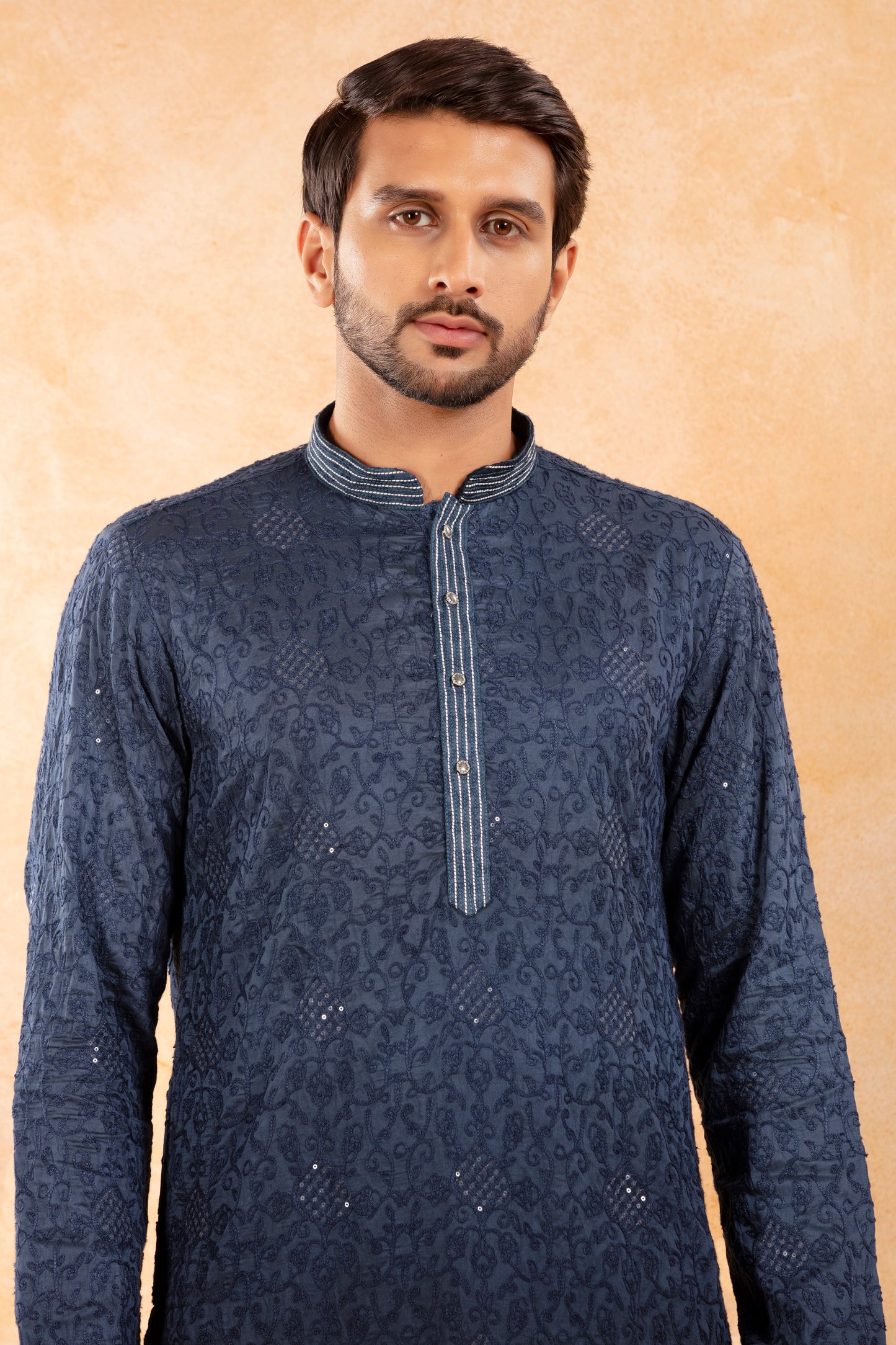 Midnight Fade Ombre Kurta Set