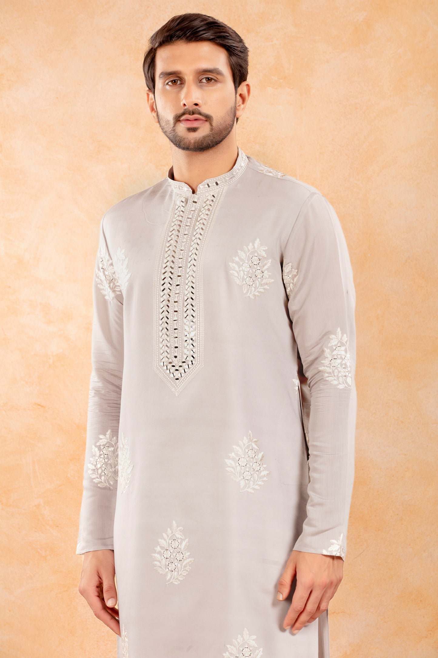 Grey Gleam Kurta Set