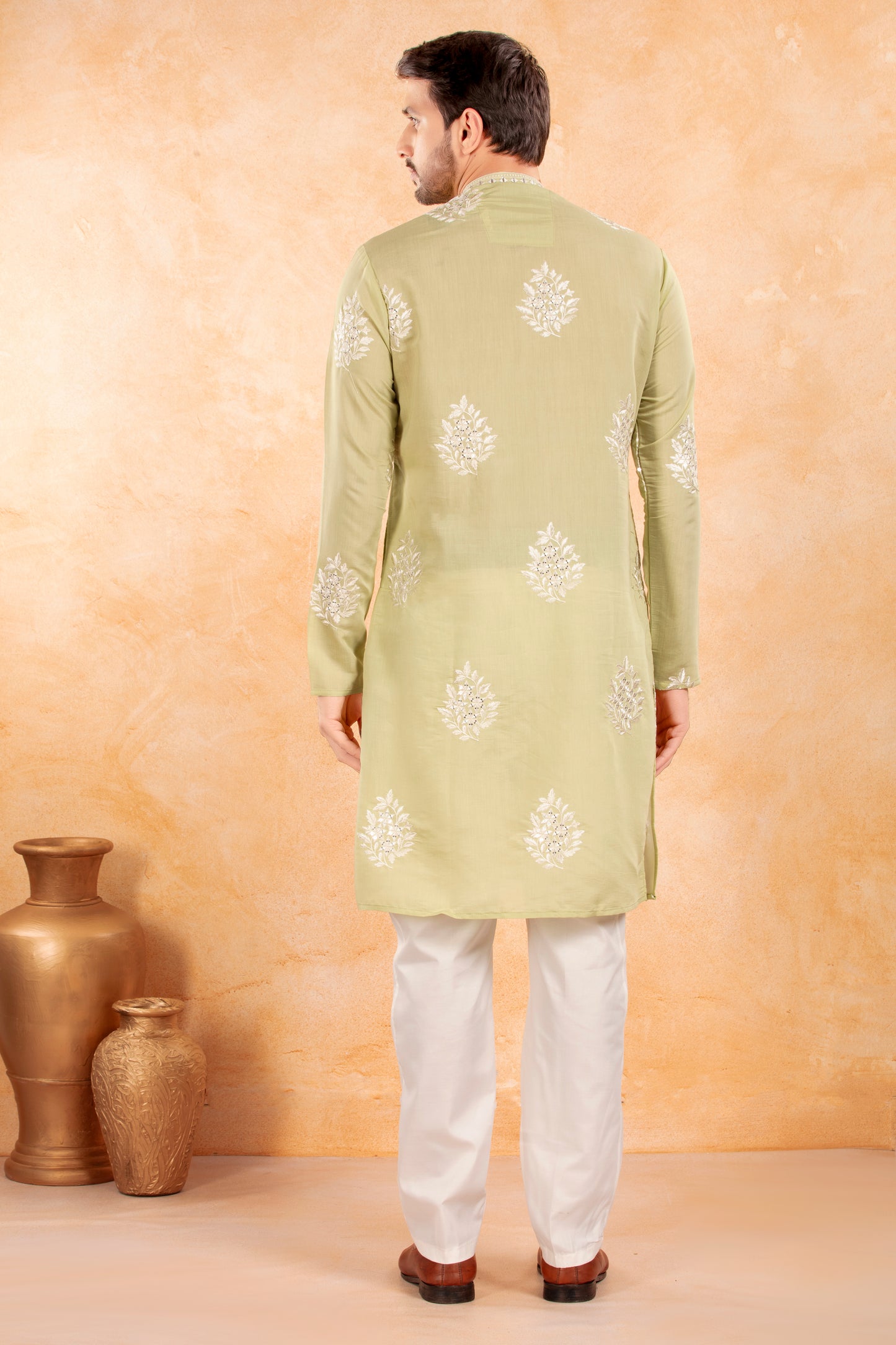 Pistachio Gleam Kurta Set