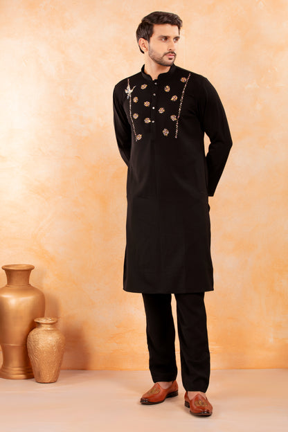 MIDNIGHT MUSE KURTA