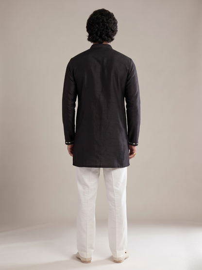 THE ECLIPSE BLACK MIRROR KURTA