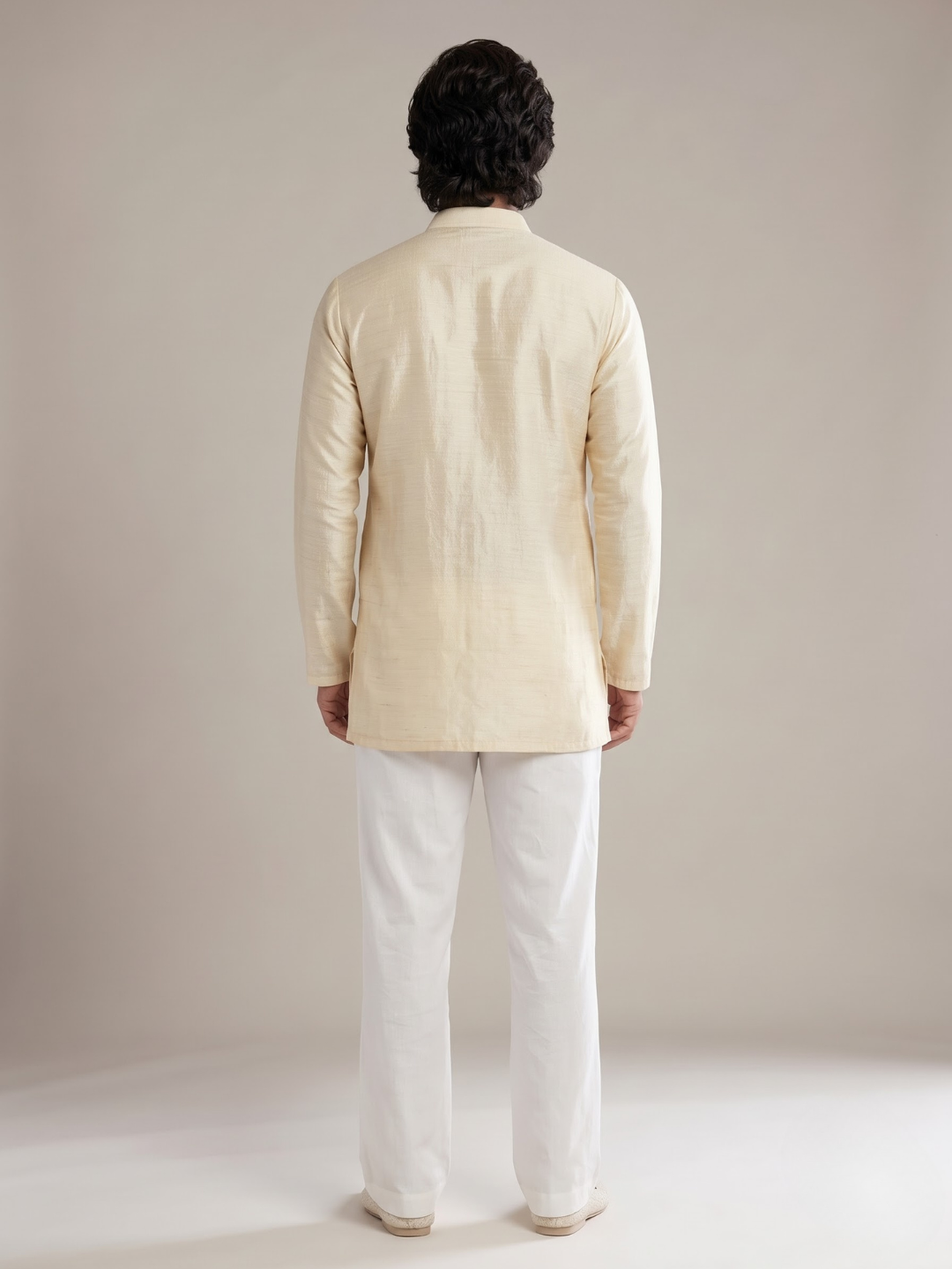 IVORY AURA MIRROR KURTA