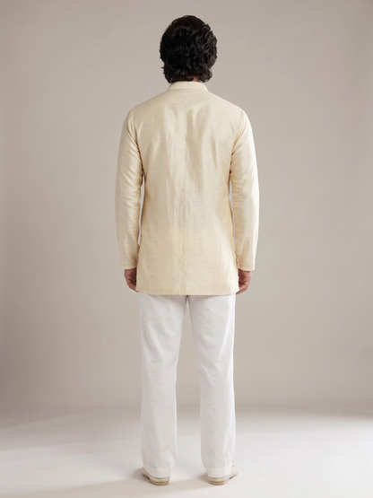 IVORY AURA MIRROR KURTA